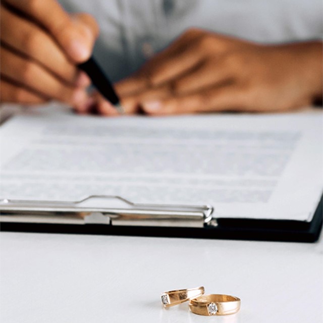 ¿Está pensando en divorciarse?
